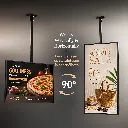 Extra Slim Lightbox Ceiling - Rotatable - Mr Sign Jo - Budapest.webp