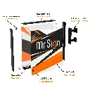 Kétoldalas világító cégér - Double sided lightbox 60 cm - Breakdown cross-section - Mr Sign Jo - Budapest.webp
