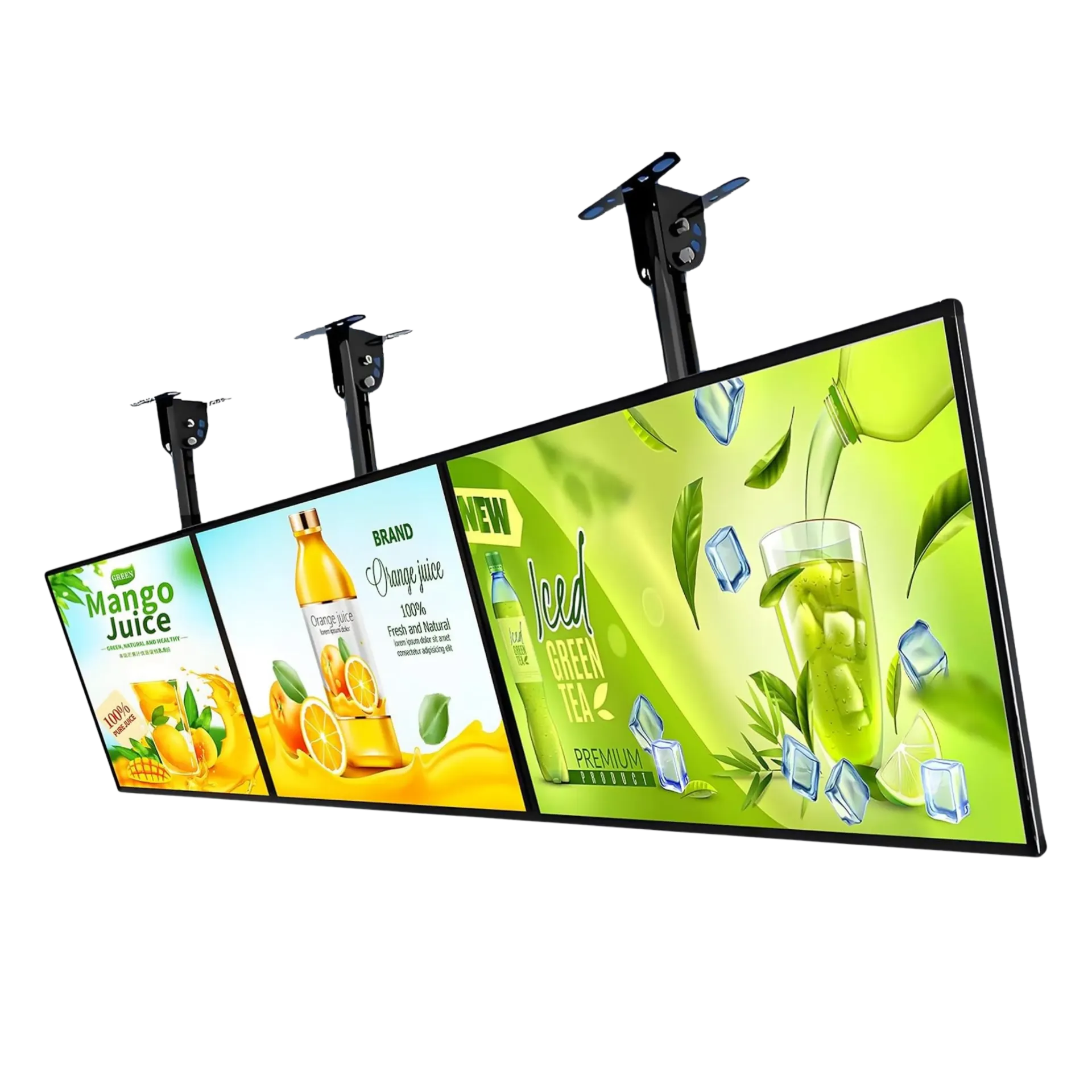 Konzolos extra vékony világító lightbox / mennyezeti display