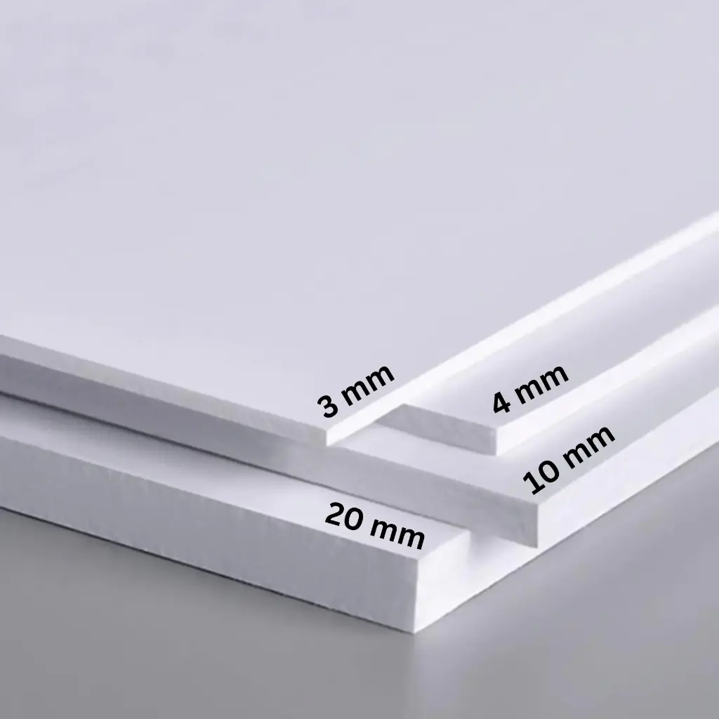 PVC Habosított Lemezek – 3 mm / 4 mm / 10 mm / 20 mm