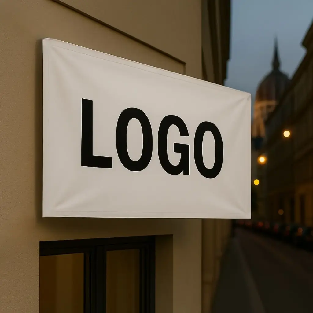 Perforált PVC molinó nyomtatás, kültéri reklámponyva (Nincs)